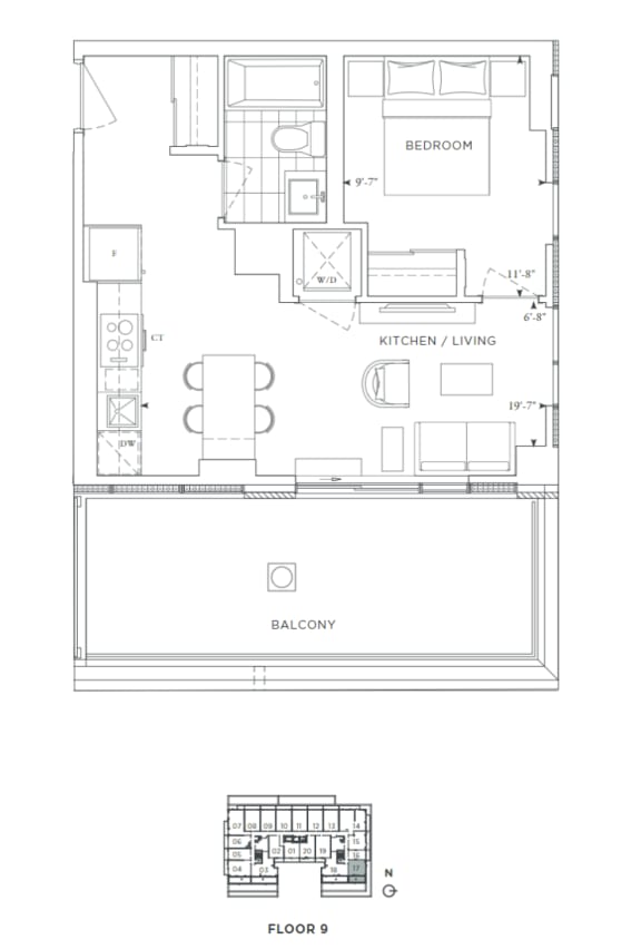 Studio, 1, 2, and 3Bedroom Apartments Downtown Toronto